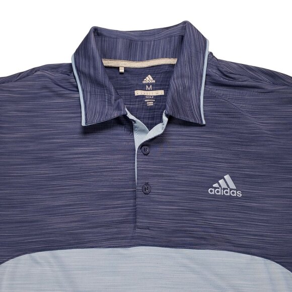 Adidas Golf Men’s Ultimate 365 Heather Blocked Polo Size M - Picture 3 of 8